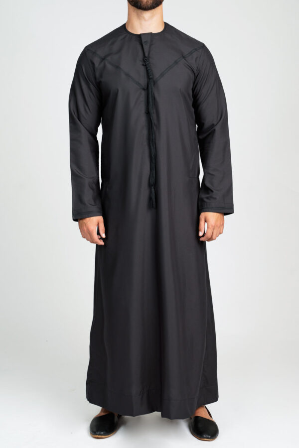 Black Premium Thobe